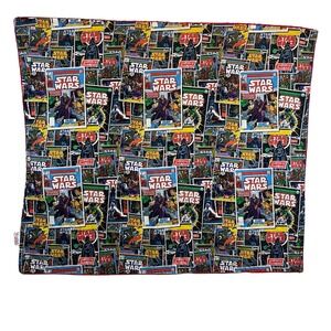 Brookidlyn Star Wars Comic Book‎ Minky Blanket Throw Fleece
